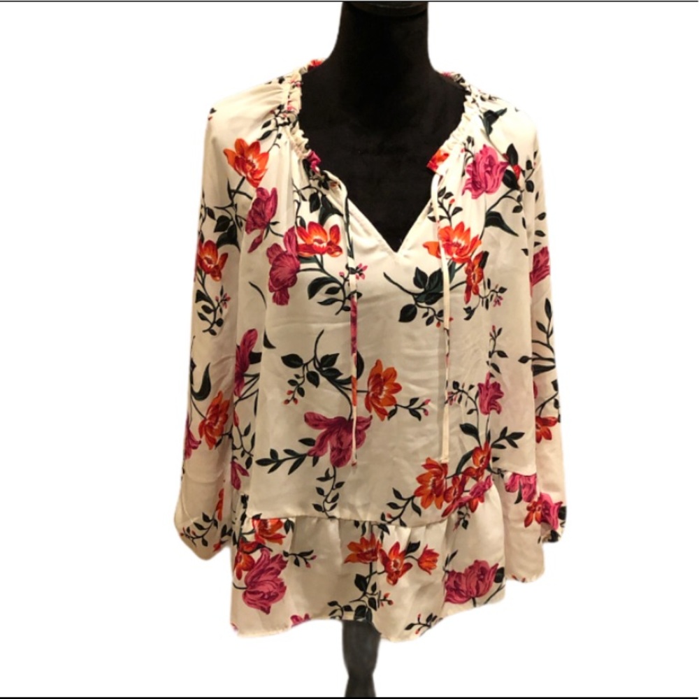 Beautiful floral blouse